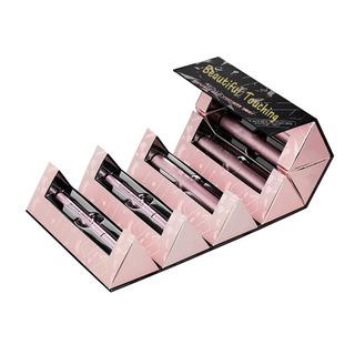 Hexagon Edge Round Makeup Mascara 3 in 1 Mascara Waterproof Eyeliner Packaging Box