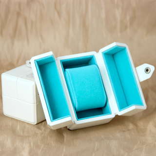 Wholesale Luxury Small White Cardboard Paper Single Watch Bracelet Jewelry Packaging Box With Pillow Custom Logo Printing