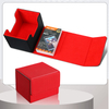 100 Cards Leather Deck Card Case Sleeved Cards Deck Game Box For Collectible