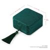 Factory Direct Supply Earring Bangle Bracelet Necklace Rings Jewelry Box Packaging with Tassel