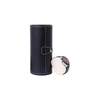 3 Slots Watch Roll Travel Case Chic Portable Vintage Leather Display Clock Storage Box Round Watch Organizers