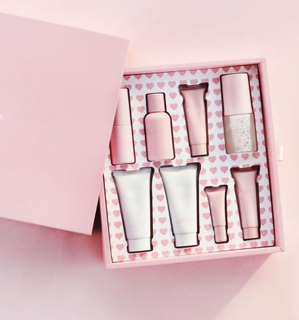 Wholesale Custom Luxury Paper Cosmetics Box Recycled Rigid Paper Cardboard Makeup Gift Box Packaging With Your LOGO