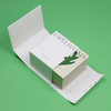 Customized Luxury White Book Shape Magnetic Folding Candle Jar Paper Packaging Rigid Gift Boxes
