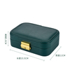 Custom PU Leather Jewelry Box Multi-color Optional Small Large Capacity Elegant Style Jewelry Storage Box Wholesale