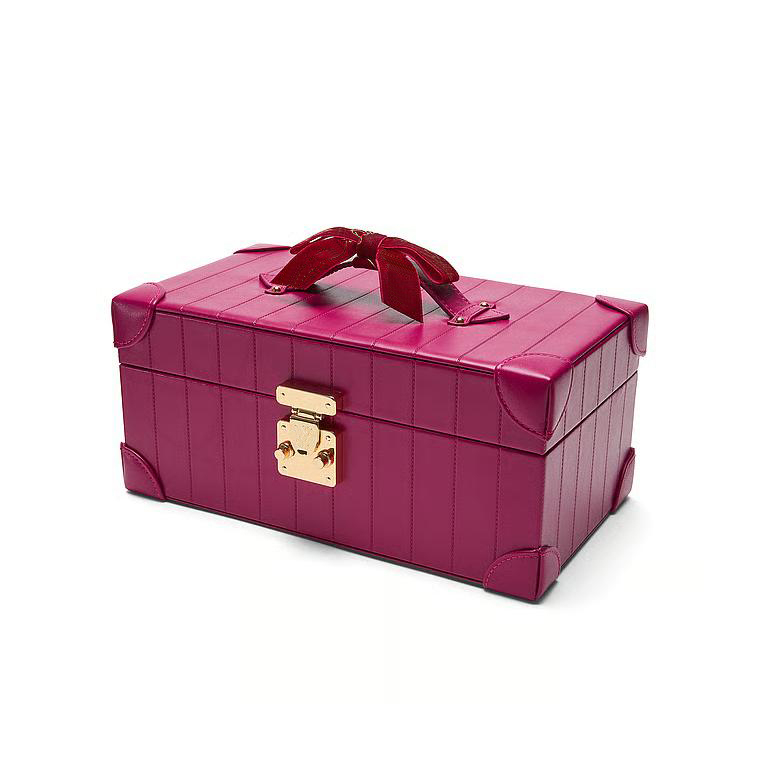 Travel Leather Perfume Packaging Carry Case Box