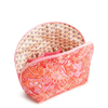 travel Shell Shaped Quilted Cosmetic Bag 