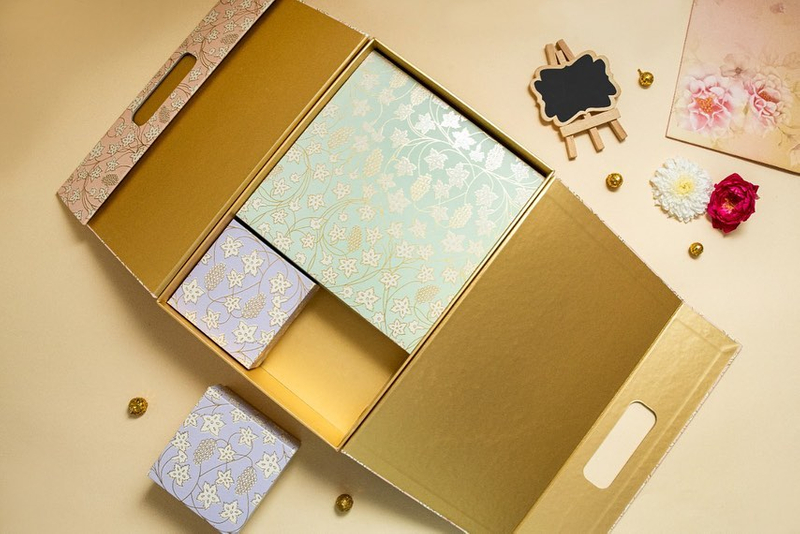 Butterfly Green Hamper Bag Set Snack Desserts Box China Manufacturers