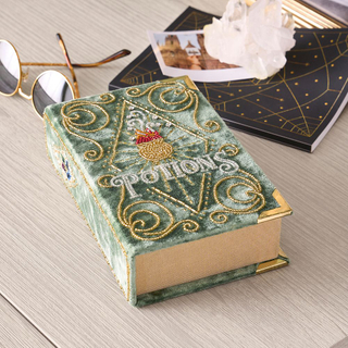 Sorcery Book Velvet Jewelry Box Earring Jewelry Box Organizer