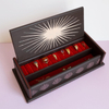 hand painted ring wooden jewelry box halloween antique necklace storage box