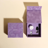  Flip Magnetic Velvet Mini Perfume Gift Box for Factory
