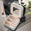Travel Portable Leather Jewelry Case for Ring Pendant Wholesale