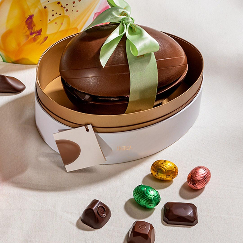Customized Chocolate Packaging Box Easter Egg Food Dessert Box