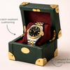 Premium Green Leather Watch Box Storage Wholesale 