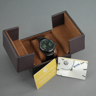 Custom logo luxury mechanical watches wrist gift packaging box women watch set packaging box set double open leather watch box