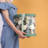 Hot Sale Custom Design Large Clear Transparent PVC Plastic Round Rose Flower Bouquet Arrangement Packaging Box with Ribbon Wholesale