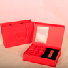 Creative Magnetic Closure Flip Valentine's Day Paper Jewelry Lipstick Perfume Soap Rose Flower Gift Packaging Box For Birthday Gift