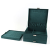 New Arrival Jewelry Set Gift Packaging Box Organizer Luxury Velvet Ring Earring Necklace Pendant Storage Box with Custom Logo
