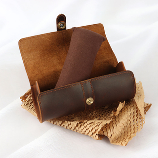 Luxury Travel Portable Watch Organizer Case Leatherette Roll Watch Storage Pouch Jewelry Packaging Box 3 Slots
