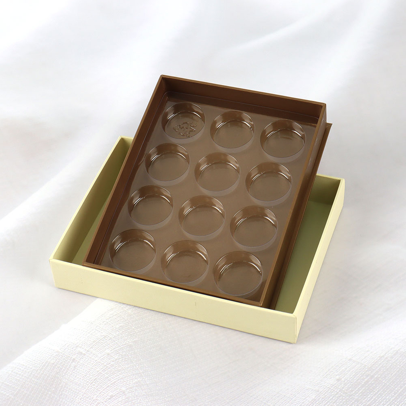 High Quality Square Paper Chocolate Gift Box Packaging Luxury Candy Box of Chocolates for Wedding with Custom Printed