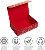 25*33cm Christmas Holiday Folding Paper Poly Mailers Designer Self Seal Shipping Mailing Box Courier Bag for Clothes