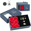 Wholesale Roses Eternal Flowers Jewelry Set Gift Box Set Valentine's Day Christmas Accessories Customization