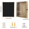 Wooden Shadow Box 3D Photo Frame Luxury Decorative Pin Box Home Decor Accessories Wholesale