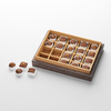 Custom Christmas 15solt Chocolate Box Limited Edition Luxury Custom Wooden Chocolate Packaging Box Chocolate Gift Box