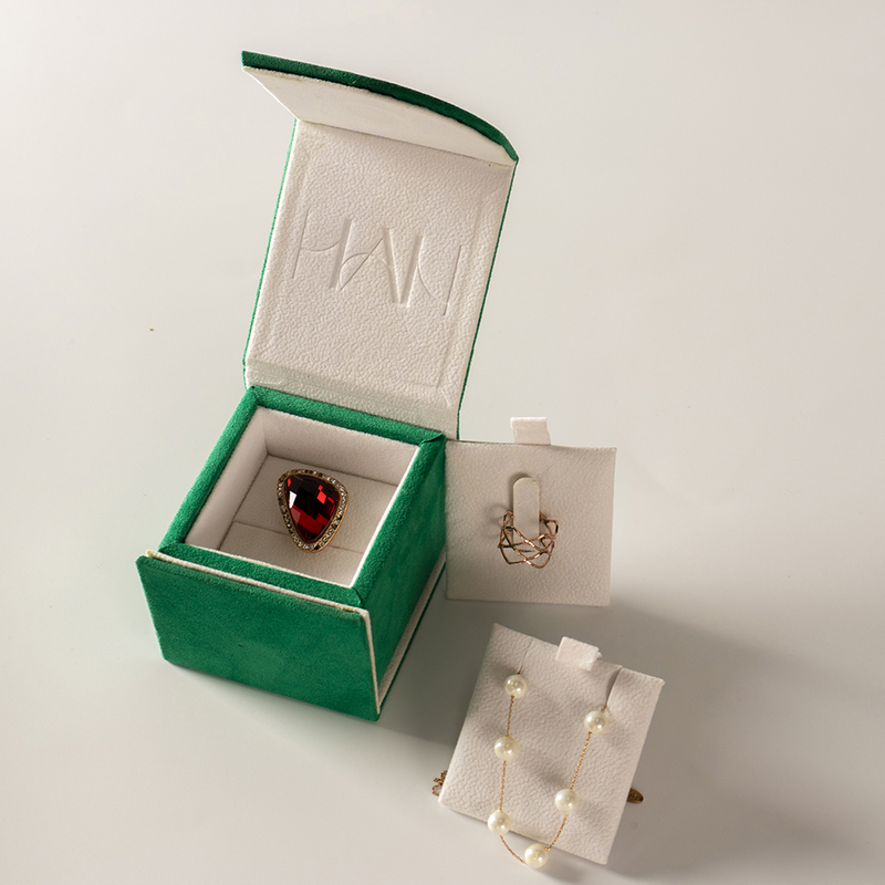Luxury Foldable Magnetic Closure Velvet Ring Earring Necklace Jewelry Watch Gift Packaging Box with Velvet Insert Custom Logo