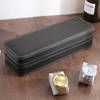 Watch Box 6/10/12 Slot Portable Travel Zipper Bag Collector Storage Watches Jewelry Zipper Black Watch Case