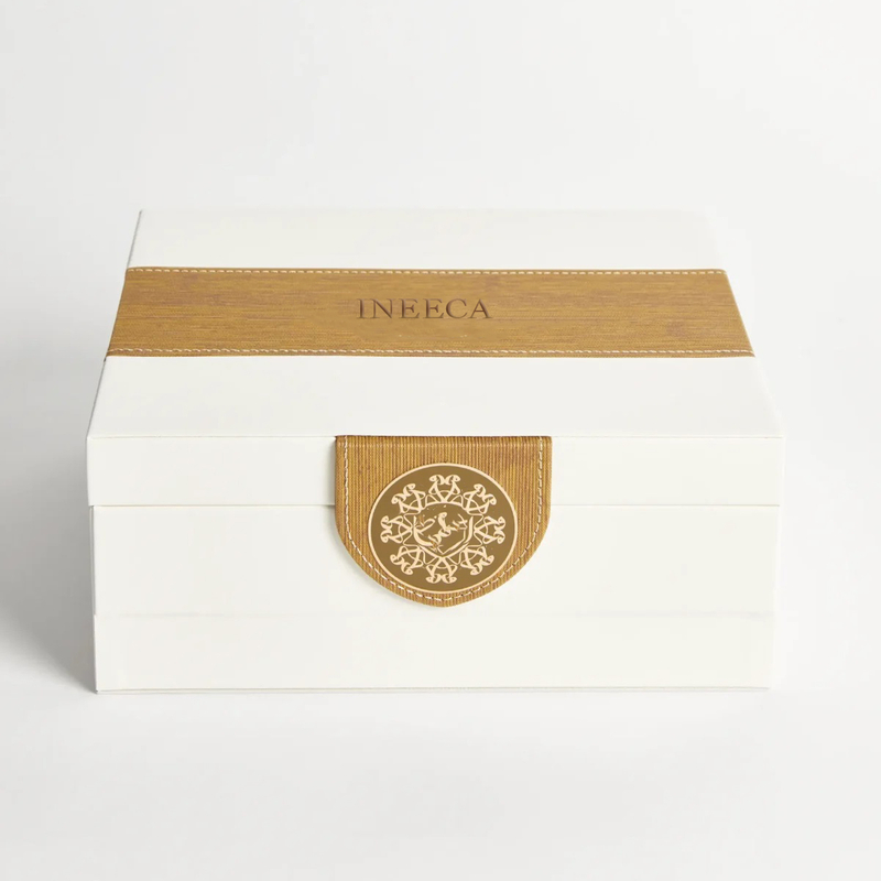 Luxury Custom Wooden Perfume Box Packaging Leather Logo Hard Box Empty Body Lotion Hair Mists Essential Oil Skincare Gift Box