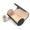 Wholesale PU Leather Travel Watch Case Custom Portable 1/2/3 Slot Caja Ppara Reloj Watch Roll Watch Storage Packaging Box