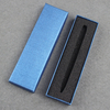 Factory Wholesale Pen Box Paper Gift Pen Box Matte Black Top And Base Pen Box Vendor Pencil Box with EPE Insert