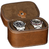 Watch Storage Box Pu Leather Watch Jewelry Packaging Double Watch Packing Box For Men with Stitching