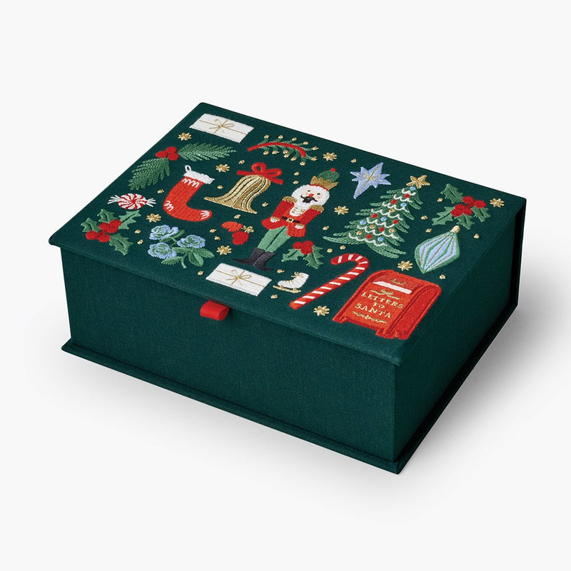 Custom Professional Luxury Embroidery Travel Tournament Domino Games Box Velvet Dominoes Set Special Storage Case