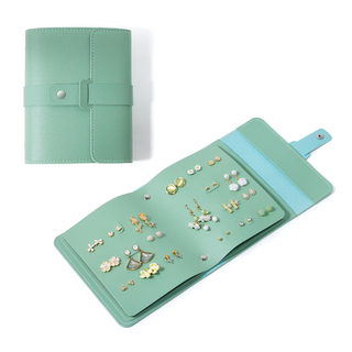 Hot Sale Women Girls Luxury Book Shape Leather Travel Custom Jewelry Box, Necklace Jewelry Boxes with Logo