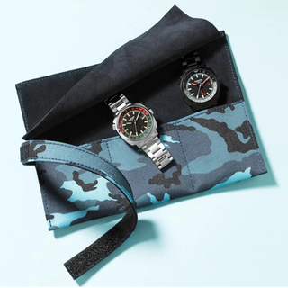 Canvas Watch Roll Case 3 Watches