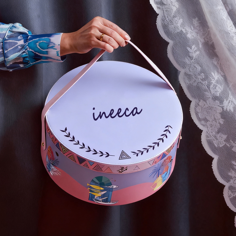  3 Layer Rotating Chocolate Dates Display Box