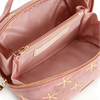 Open Flat Velvet Makeup Bag