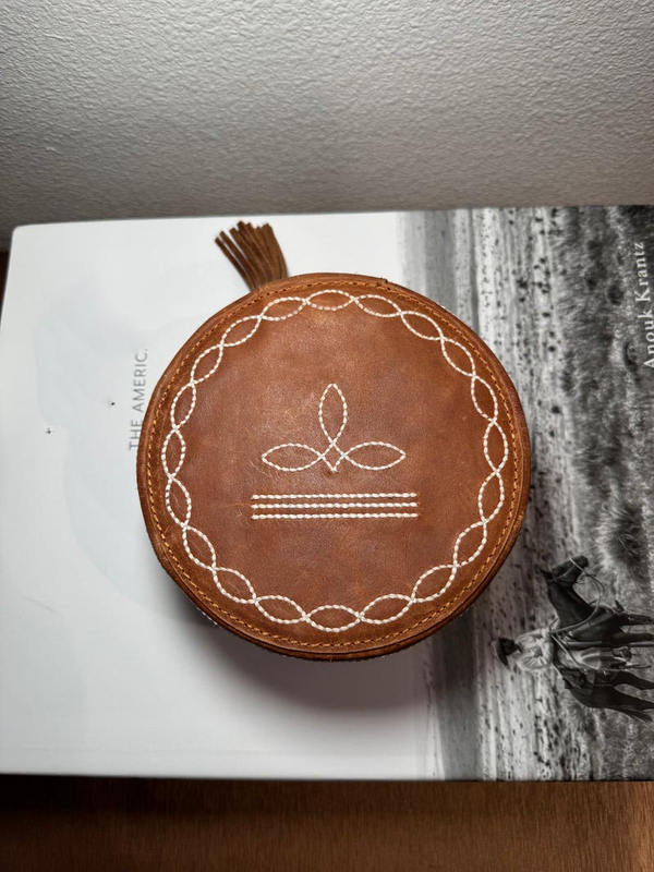 Boot Stitch Jewelry Box Earrings Trinket Storage