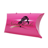 Wholesale Custom Design Coated Paper Colorful Hair Extension Wig Pillow Packaging Box with Handle