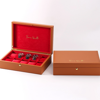 Luxury 10 Slots Leather Watch Display Case Organizer Wholesale
