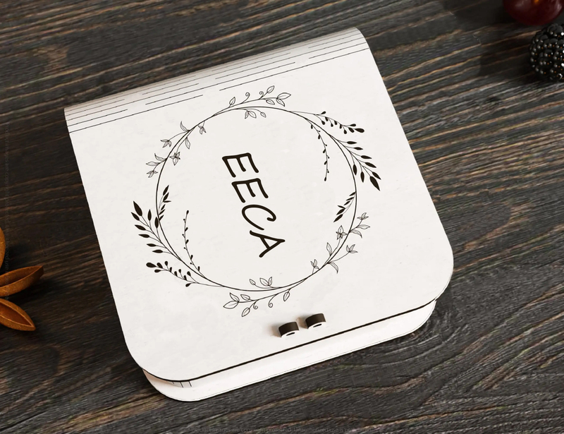 Book Shaped Box Jewelry Packaging Ring Custom Logo White Jewelry Boxes for Bracelet Earring Wooden Storage Boxes With Lock