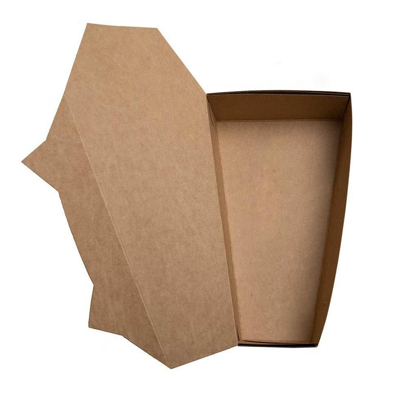 Personalized Cardboard Coffin Storage Box Halloween Skeletons Sweet Decoration Chocolate Candy Lollipop Gift Box Packaging