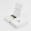 Custom Black Hot Stamping Logo Paper 1ml Perfume Oil Sample Set Packaging Gift Box with Eva And Magnetic Hard Cardboard Box