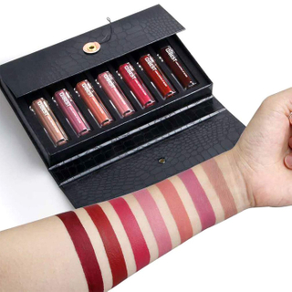 Custom Color Logo Printing Coated Paper Lipstick Lipgloss Cosmetics Paper Packaging Box Wholesale