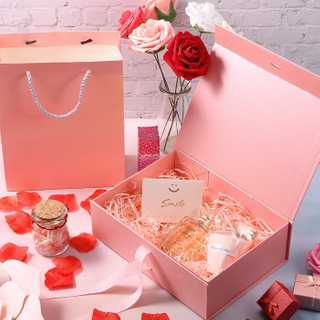 Elegant Custom Recycled Luxury Magnetic Folding Gift Paper Box For Wig Hair Clothing Boxes Packaging