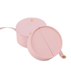 New Arrival Unique Double Open Multi Layer PU Leather Round Ring Earring Necklace Bracelet Jewelry Gift Storage Box Wholesale