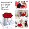 Wholesale Decoration Flower Natural Long Life Everlasting Immortal Forever Eternal Preserved Roses in Gift Box