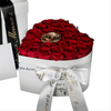 New Arrival Golden Supplier Preserved Roses Heart Roses That Last A Year Long Lasting Rose Preserved in Flower Box