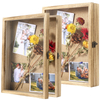 Wooden Shadow Box 3D Photo Frame Luxury Decorative Pin Box Home Decor Accessories Wholesale